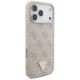 4. Etui Guess 4G Strap Triangle Logo MagSafe na iPhone 17 Pro Max - różowe
