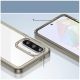 7. Etui Outer Space Case do Samsung Galaxy A26 pokrowiec z elastyczną ramką  - półprzezroczyste, czarne