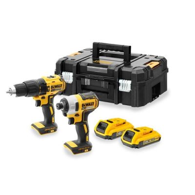 DeWALT DCK2060D2T-QW wkrętak zasilany/zakrętark udarowy Żółty
