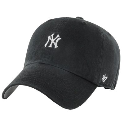 3. Czapka z daszkiem 47 Brand MLB New York Yankees Base Runner Cap M B-BSRNR17GWS-BKC