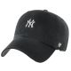 3. Czapka z daszkiem 47 Brand MLB New York Yankees Base Runner Cap M B-BSRNR17GWS-BKC