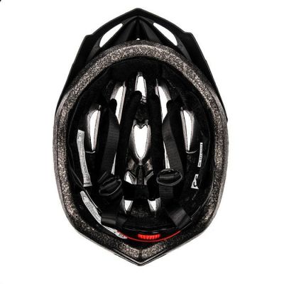 7. KASK ROWEROWY METEOR HB25 czarno-zielony