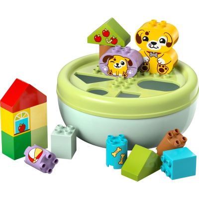 3. LEGO DUPLO 10441 Sorter kształtów: dom szczeniaczków