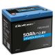 Qoltec Akumulator LiFePO4 Litowo-Żelazowo-Fosforanowy | 12.8V | 50Ah | 640Wh| BMS