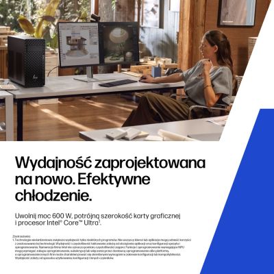 6. HP Z2 Tower G1i Ultra 7 265 vPro 32GB DDR5 5600 SSD1TB NoOS 3Y OnSite