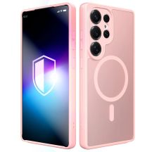 Etui 3mk Misty MagCase na Samsung Galaxy S25 Ultra - różowe