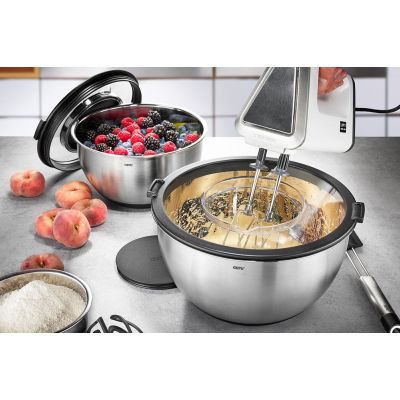 6. GEFU MUOVO G-35055 - Zestaw 2 mis z pokrywą