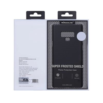 5. Nillkin Super Frosted Shield wzmocnione etui pokrowiec Xiaomi Redmi Note 9T 5G czarny