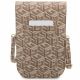 5. Torebka Guess GCube Stripe - brązowa
