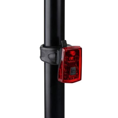 9. LAMPKA ROWEROWA NA TYŁ LED USB - C Z FUNKCJĄ STOP CERTYFIKAT DUNLOP