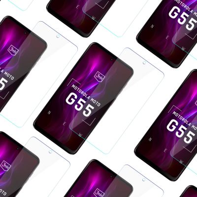 4. Szkło hybrydowe 3mk FlexibleGlass na Motorola Moto G55 5G