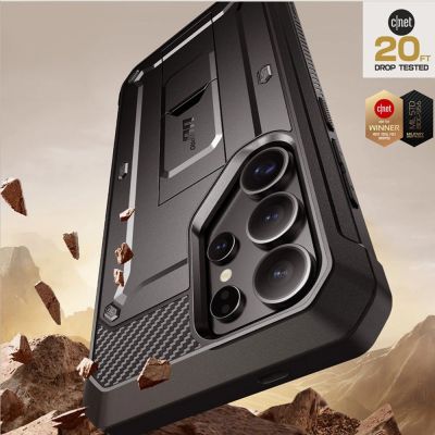 2. Etui Supcase Unicorn Beetle Pro na Samsung Galaxy S25 Ultra - czarne