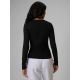 2. Longsleeve slim gładki damski 4F 4FRSS26TLONF658-20S