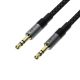 2. Kabel AUX Acefast J10 mini jack 3.5mm 1m - czarny