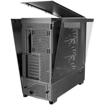 11. Antec FLUX PRO Full Tower Czarny, Drewno