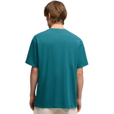 4. Koszulka męska Puma ESS Elevated Relaxed Tee zielona 692018 41