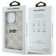 8. Etui Karl Lagerfeld IML Karl Head Electroplated na iPhone 16 Pro - czarne