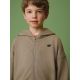 4. Bluza dresowa loose z kapturem chłopięca 4F 4FJRSS26TSWSM3051-83S