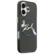 4. Etui Karl Lagerfeld IML Choupettes Karl  Script Logo MagSafe na iPhone 17 - czarne
