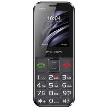 MaxCom MM730 telefon komórkowy 5,59 cm (2.2") Czarny Telefon dla seniora