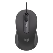 Logitech Signature Wired M520 for Business myszka Biuro Oburęczny USB Type-C Optyczny 4000 DPI