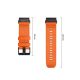 3. Pasek Tech-Protect Nylon Classic na Garmin Fenix 5X / 5X Plus / 6X / 6X Pro / 7X / 8 / 8 Pro / 9 / 9 Pro (51 mm) - pomarańczowy