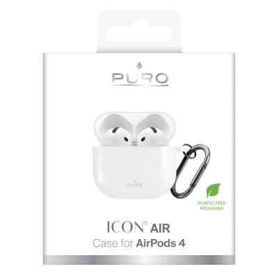 2. Etui Puro Icon na AirPods 4 - białe