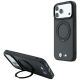 Etui BMW Kevlar Ring Stand 360 MagSafe na iPhone 18 Pro / 17 Pro - ciemnoszare