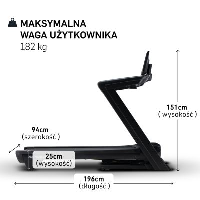 4. Bieżnia elektryczna Nordictrack Commercial 1250 NTL14125