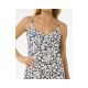 3. Sukienka RIP CURL Las Dalias Mini Dress granatowy
