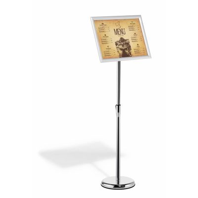 5. Durable 479923 Uchwyt na znak i stojak informacyjny A3 Aluminium, Plastik, Stal Srebrny