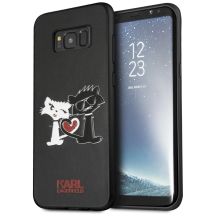 Etui Karl Lagerfeld Choupette In Love na Samsung Galaxy S8 Plus - czarne
