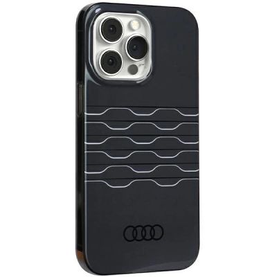 6. Etui Audi IML MagSafe na iPhone 13 Pro Max - czarne