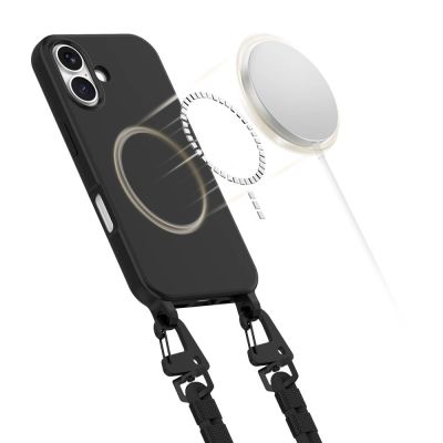 4. Etui Tech-Protect MagNecklace MagSafe na iPhone 16 - czarne