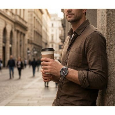 19. Smartwatch Gravity Czarny Pasek + Bransoleta GT42-2