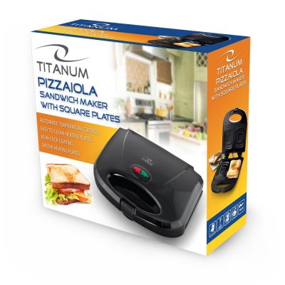 4. Opiekacz do kanapek Esperanza Pizzaiola TKT005K (700W; kolor czarny)