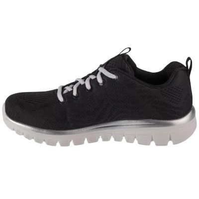 2. Skechers Graceful - Get Connected 12615-BKW Czarne 36