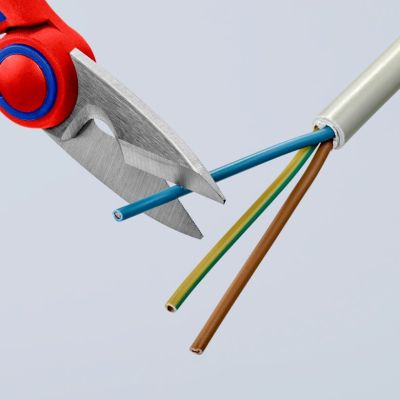 3. Nożyczki elektryka Knipex 95 05 10 SB