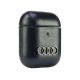4. Etui Audi Leather Big Logo na AirPods 1 / 2 - czarne