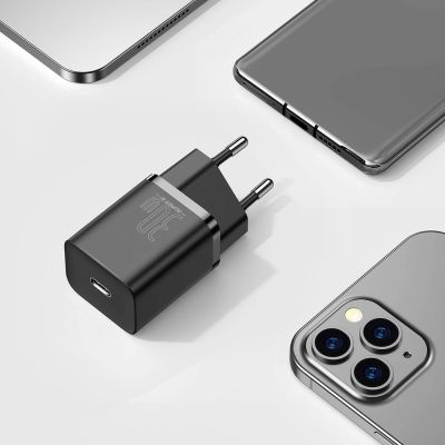 11. Baseus Super Si 1C szybka ładowarka USB Typ C 30W Power Delivery Quick Charge czarny (CCSUP-J01)