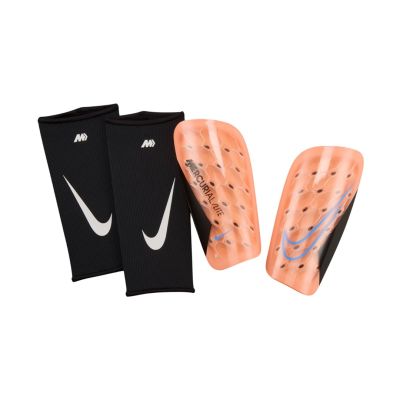 Ochraniacze piłkarskie Nike Mercurial Lite pomarańczowe DN3611 852 XL