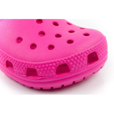 8. Crocs chodaki sandały dziecięce Classic Clog T różowe wygodne modne
