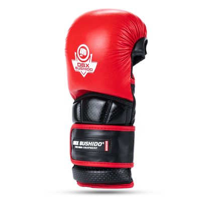 3. Rękawice MMAsparingowe M - Warrior Red - LegacySeries