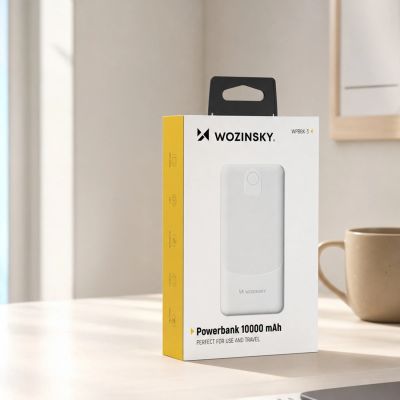 11. Powerbank Wozinsky Wpower WPBBK-3 10000 mAh 10 W 2x USB-A 2A - biały