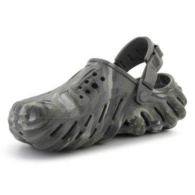 3. CROCS ECHO MARBLED CLOG DUSTY OLIVE/MULTI 208454-3N4
