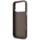7. Etui Guess 4G Big 4G Classic Logo na iPhone 17 Pro Max brązowy - srebrne