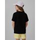 2. T-shirt regular z nadrukiem dziewczęcy 4F 4FJRAW26TTSHF4240-20S