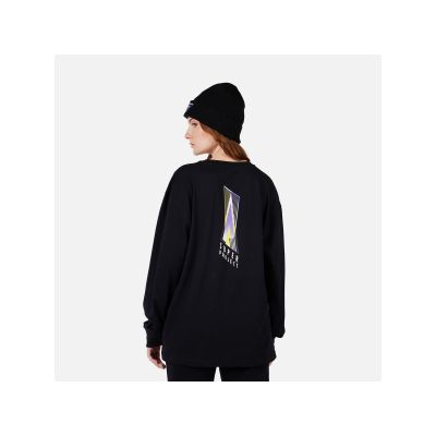 3. Koszulka unisex ROSSIGNOL SUPER LS TEE czarna