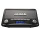 4. Radio Denver DAB-18 Retro Bluetooth - DAB/DAB+/FM - Stereo - Szare