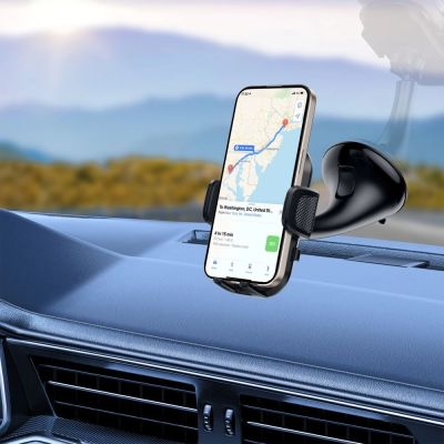 7. Uchwyt samochodowy Tech-Protect V8 na deskę rozdzielczą i kratkę nawiewu - czarny